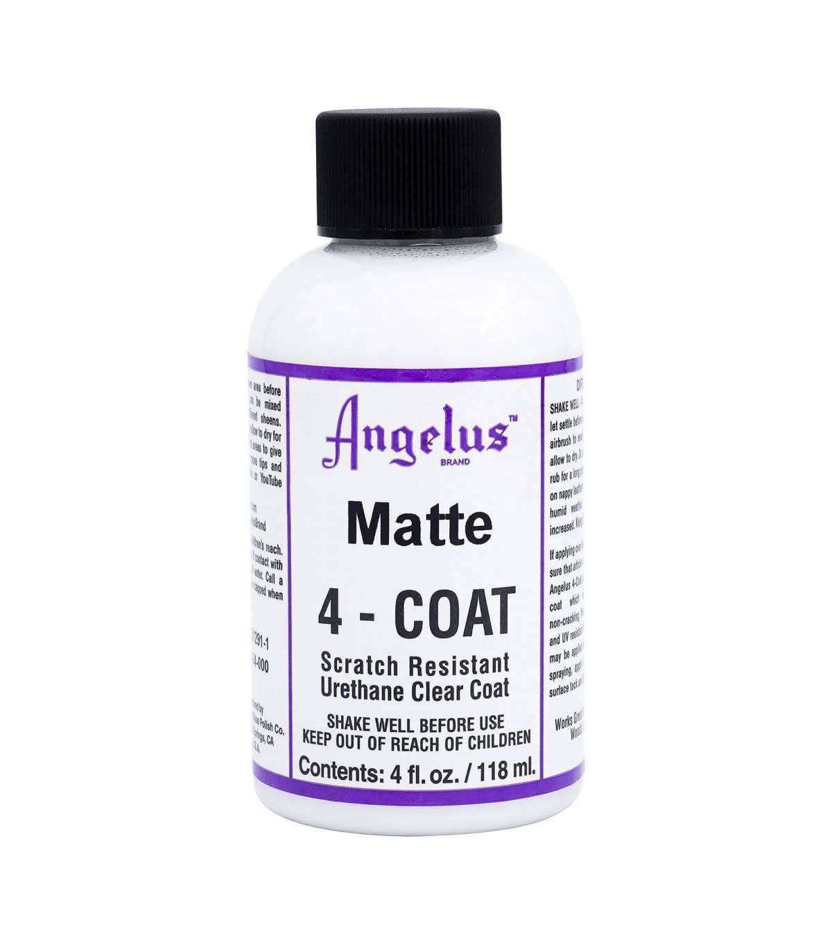 Barniz Mate 4 Coat para Cuero 4oz. Angelus 5b294d