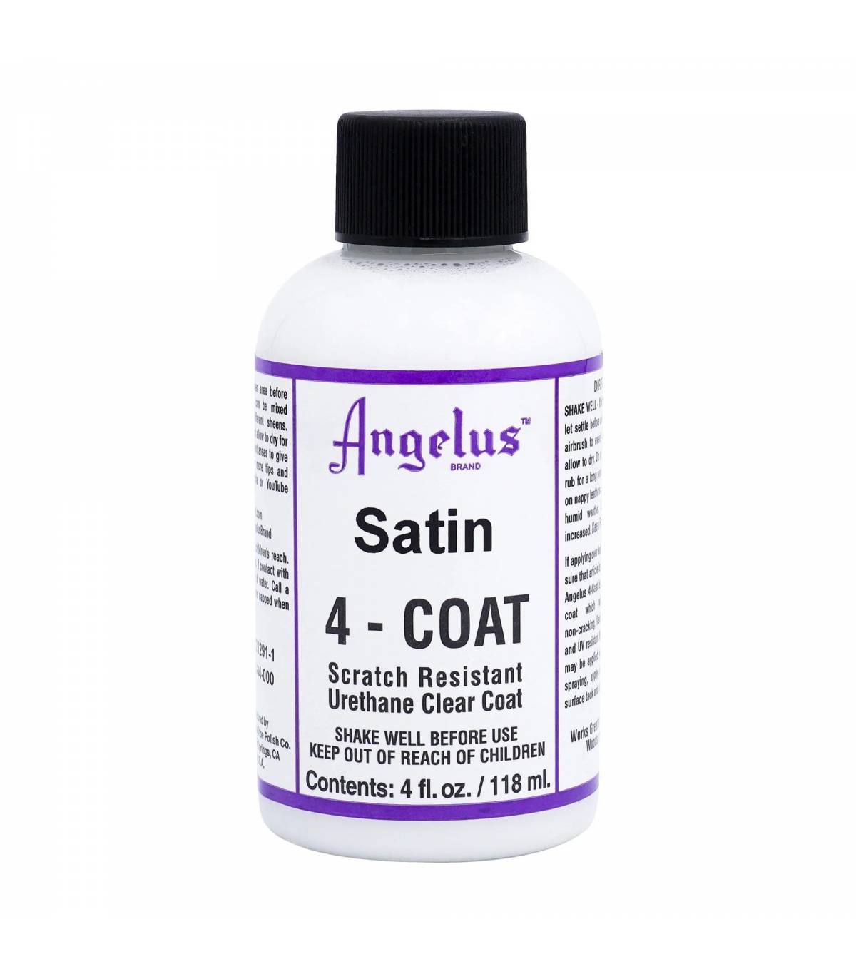 Barniz Satinado 4 Coat para Cuero 4oz. Angelus 6b6393