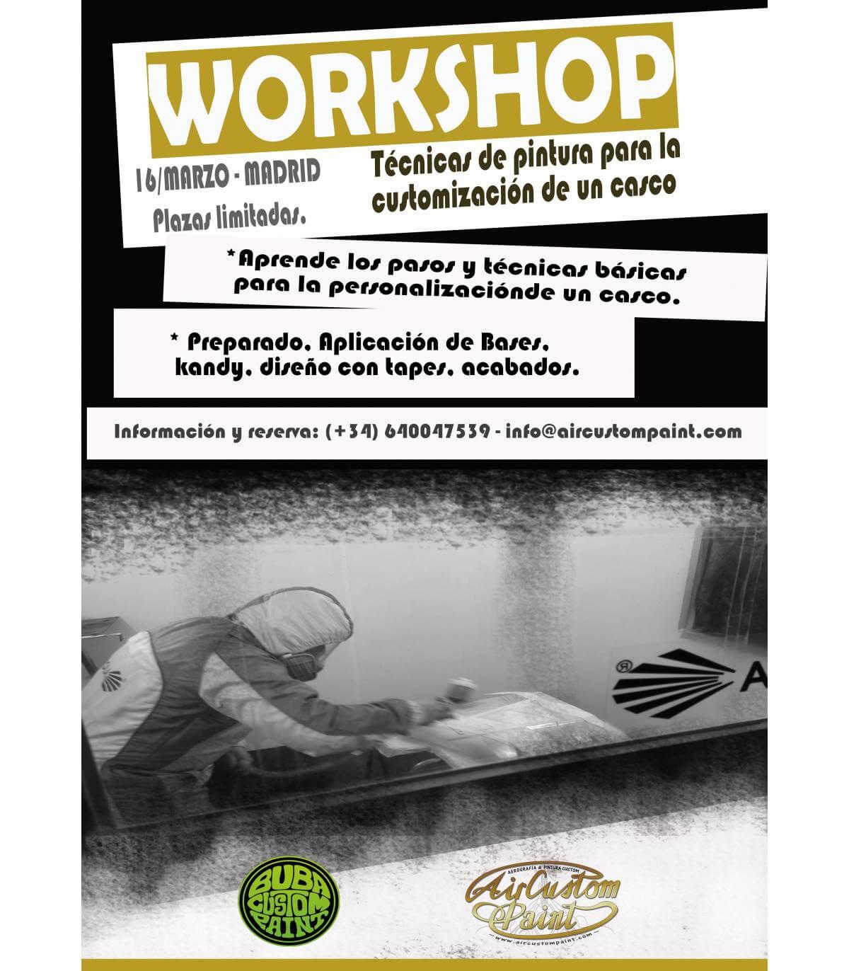 Curso de Pintura de Customización en Cascos09 e9408d Curso de Pintura de Customización en Cascos09 e9408d